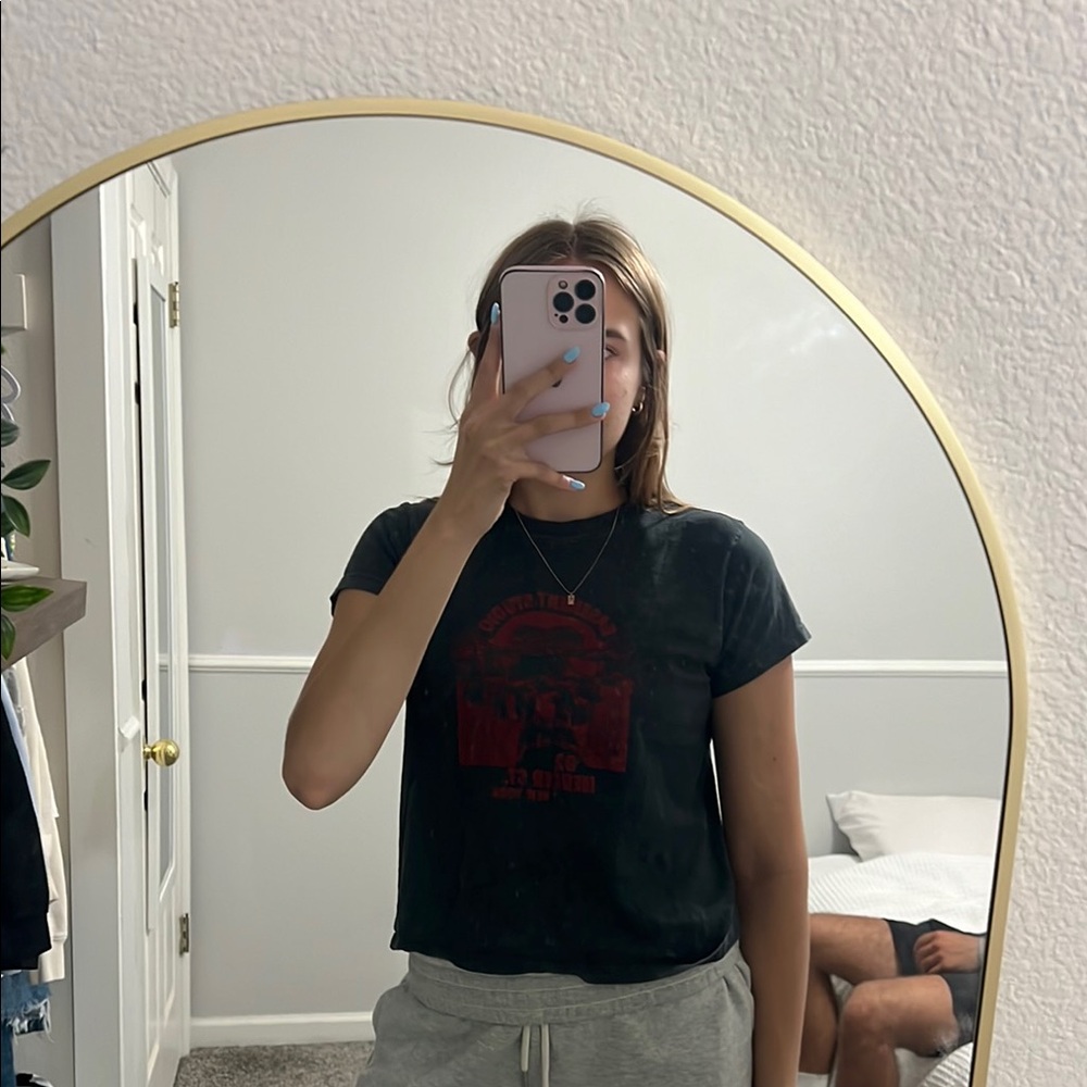 Black Graphic Tee